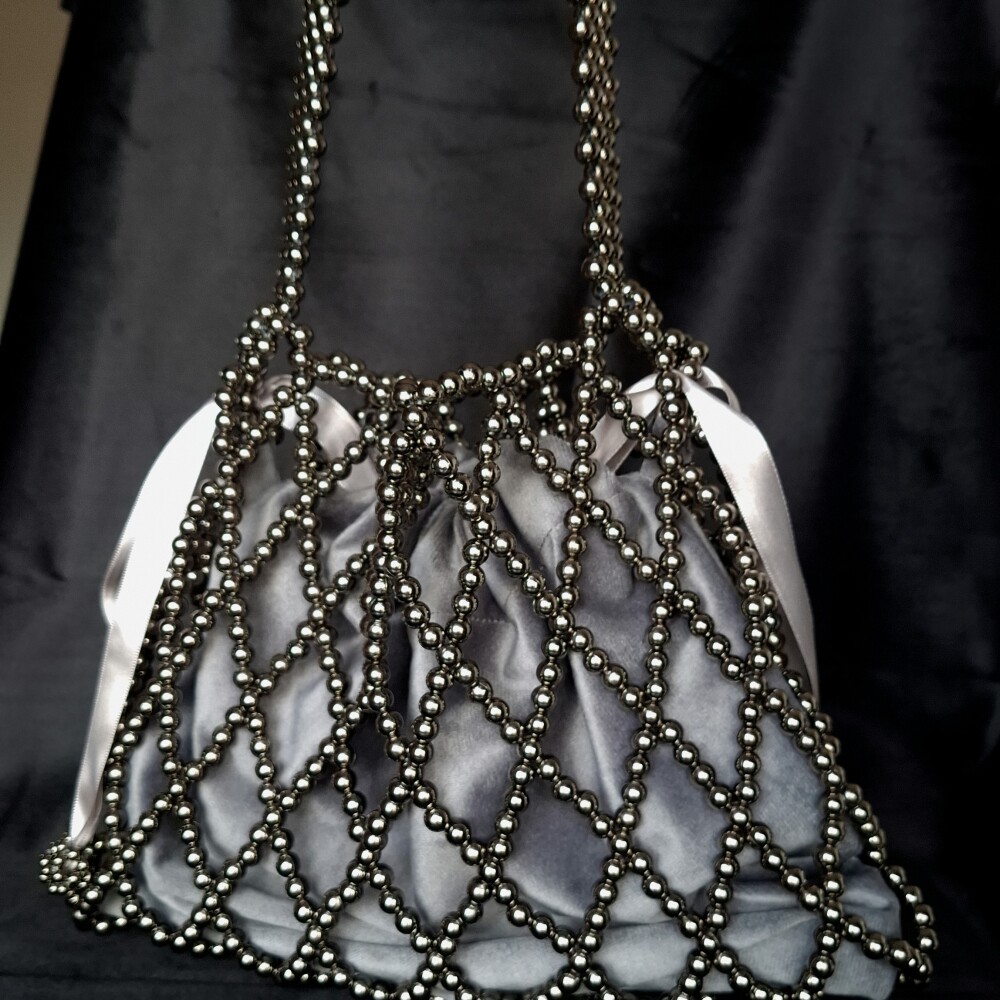 Bolsa de miçangas Noir | Pérolas | miçangas