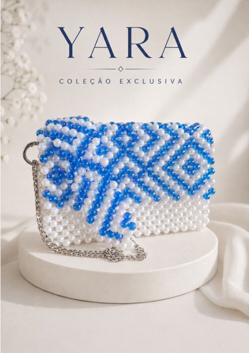 Bolsa de miçanga Yara | bolsas | pérolas