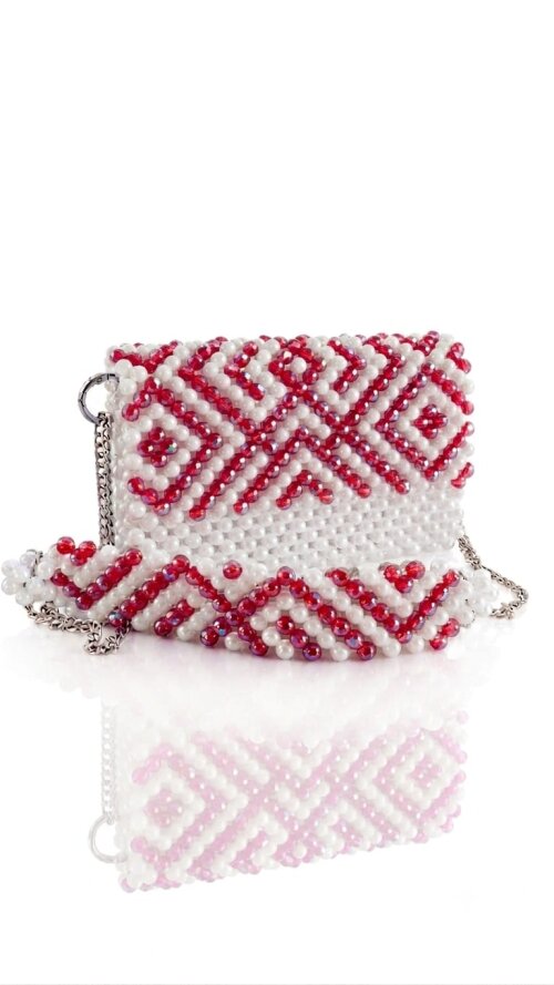 Bolsa de miçanga Yara | bolsas | pérolas