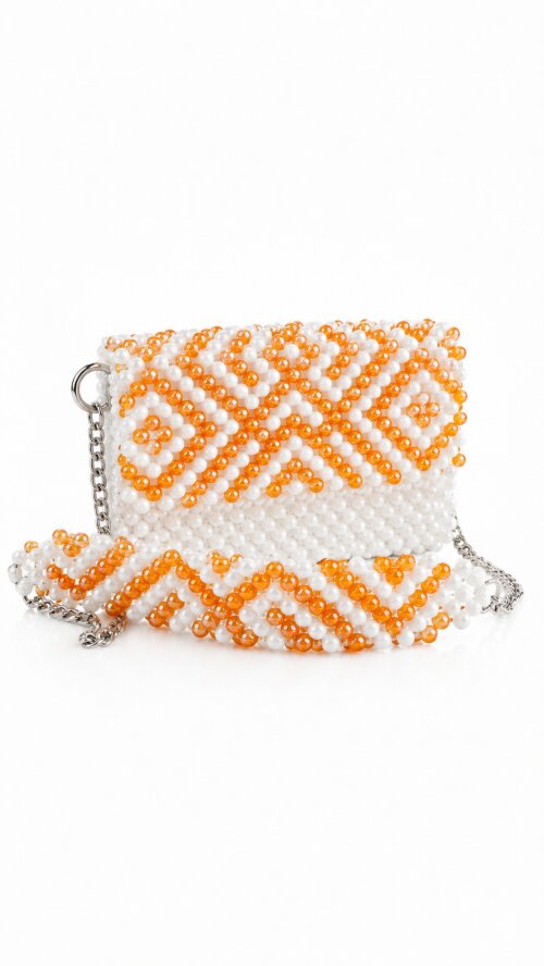 Bolsa de miçanga Yara | bolsas | pérolas