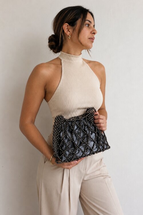 Bolsa de miçangas Noir | Pérolas | miçangas