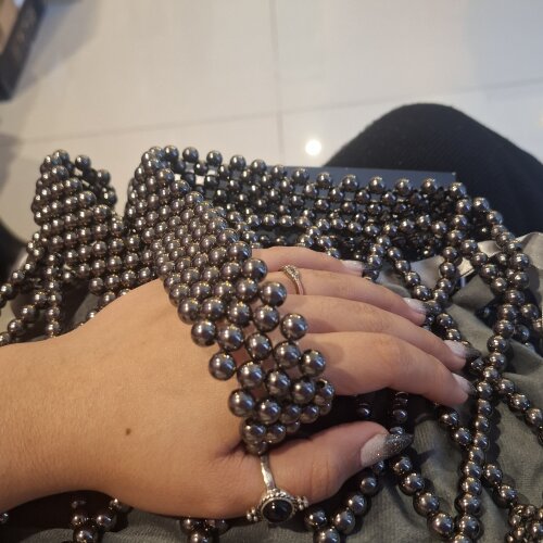 Bolsa de miçangas Noir | Pérolas | miçangas