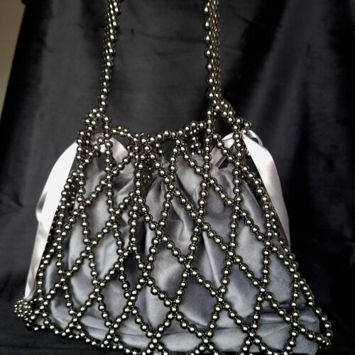 Bolsa de miçangas Noir | Pérolas | miçangas