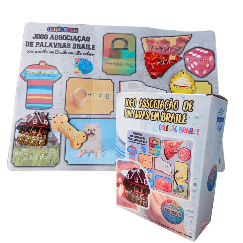 Jogo Didático em Braile Associação de Palavras