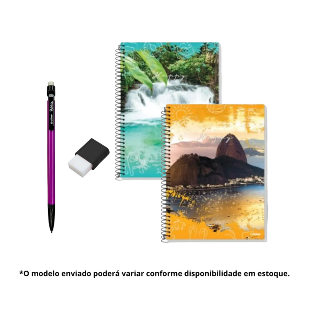 Kit Escolar Universitário Neurodivergente com Mimo