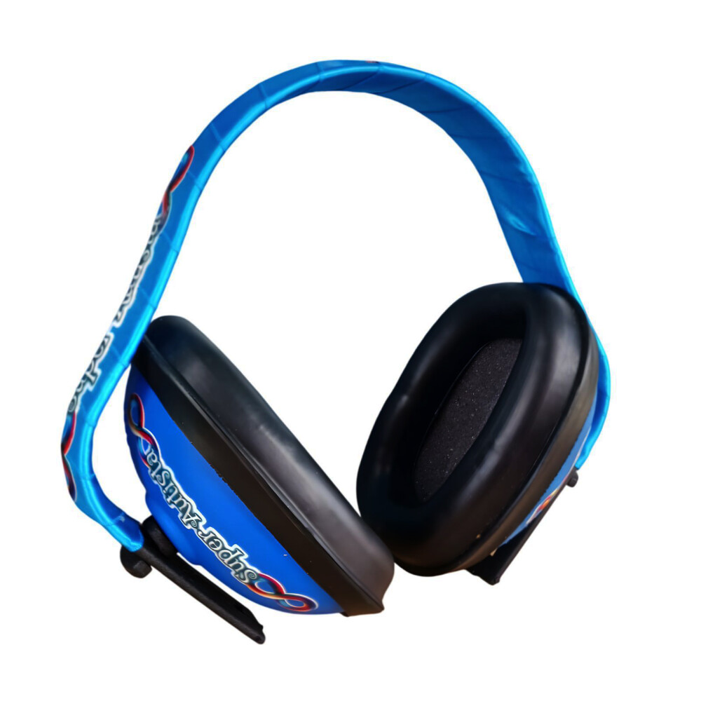 Abafador de Ruidos para Autistas Azul 12 DB arco Blue + Brinquedo