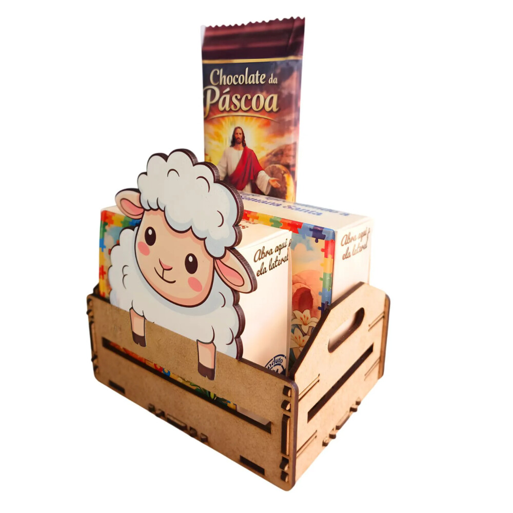 Kit 12 tabletes de Chocolate Inclusivo para Autista + 2 jogos edu