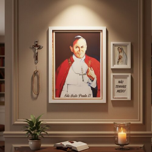 Quadro Decorativo São João Paulo II