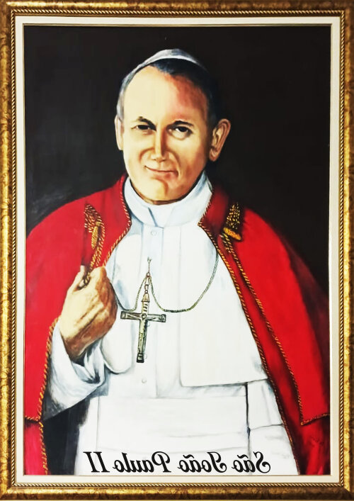 Quadro Decorativo São João Paulo II