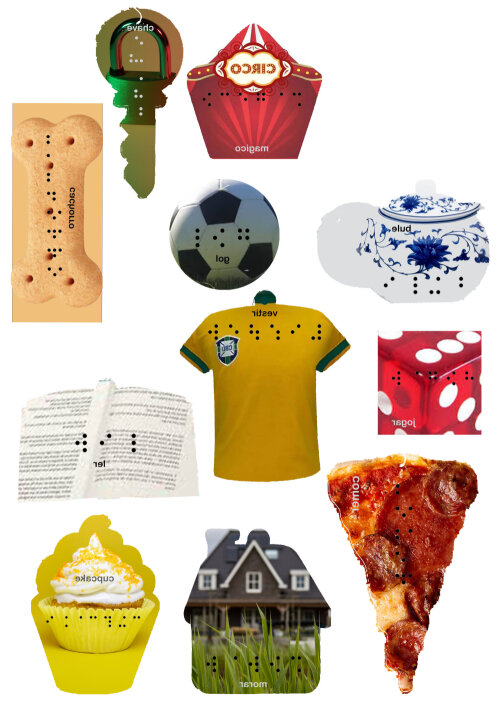 Jogo Didático em Braile Associação de Palavras