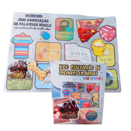 Jogo Didático em Braile Associação de Palavras