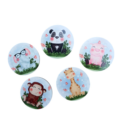 Jogo da Memória Infantil 10 pares peças grandes para crianças Animais Fofinhos