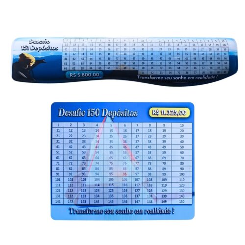 Kit Mouse Pad e apoio de pulso ergonomico Desafio dos 200 depositos