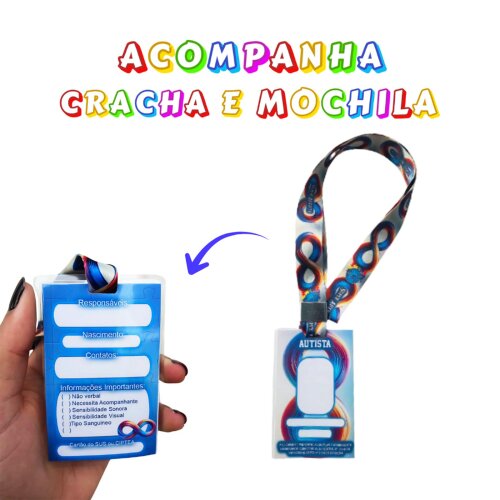Kit Escolar com Mochila Diferente é ser você