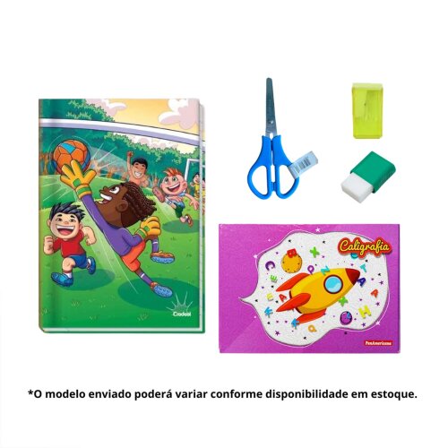 Kit Escolar com Mochila Diferente é ser você