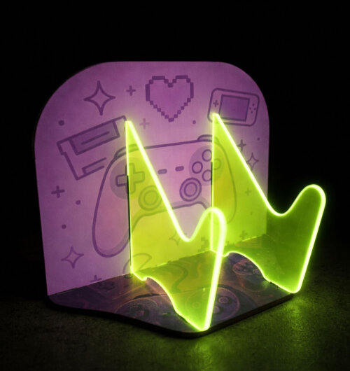 Kit abafador 26 DB para autistas com Suporte Purple Gamer que Bri