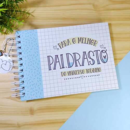 Álbum de memórias Dia dos Pais Padrasto