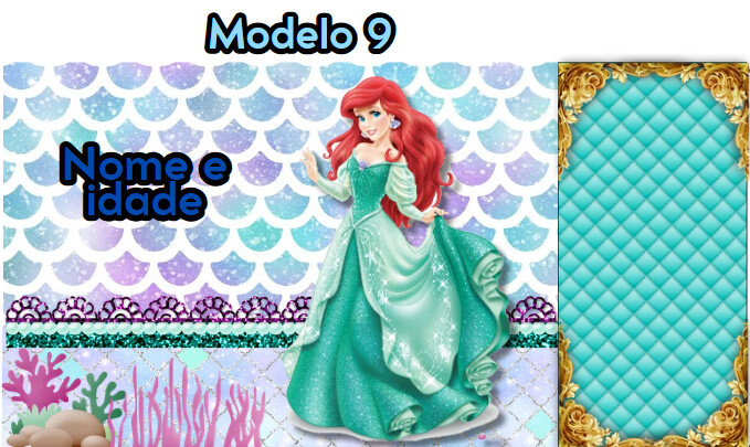 Sacolinhas PEGUE E MONTE Princesas - Horizontal | Lembrancinha In