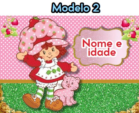 Sacolinhas PEGUE E MONTE Moranguinho - Horizontal | Lembrancinha