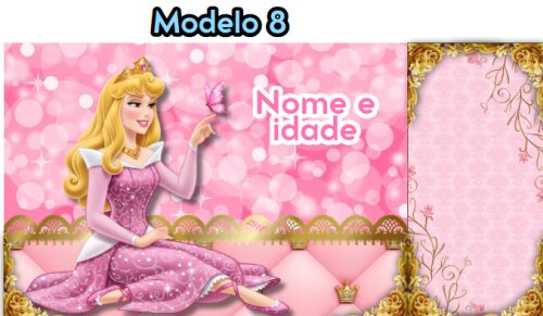 Sacolinhas PEGUE E MONTE Princesas - Horizontal | Lembrancinha In