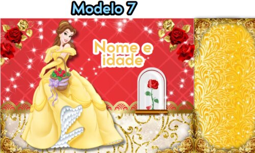 Sacolinhas PEGUE E MONTE Princesas - Horizontal | Lembrancinha In