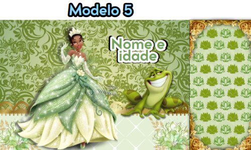 Sacolinhas PEGUE E MONTE Princesas - Horizontal | Lembrancinha In