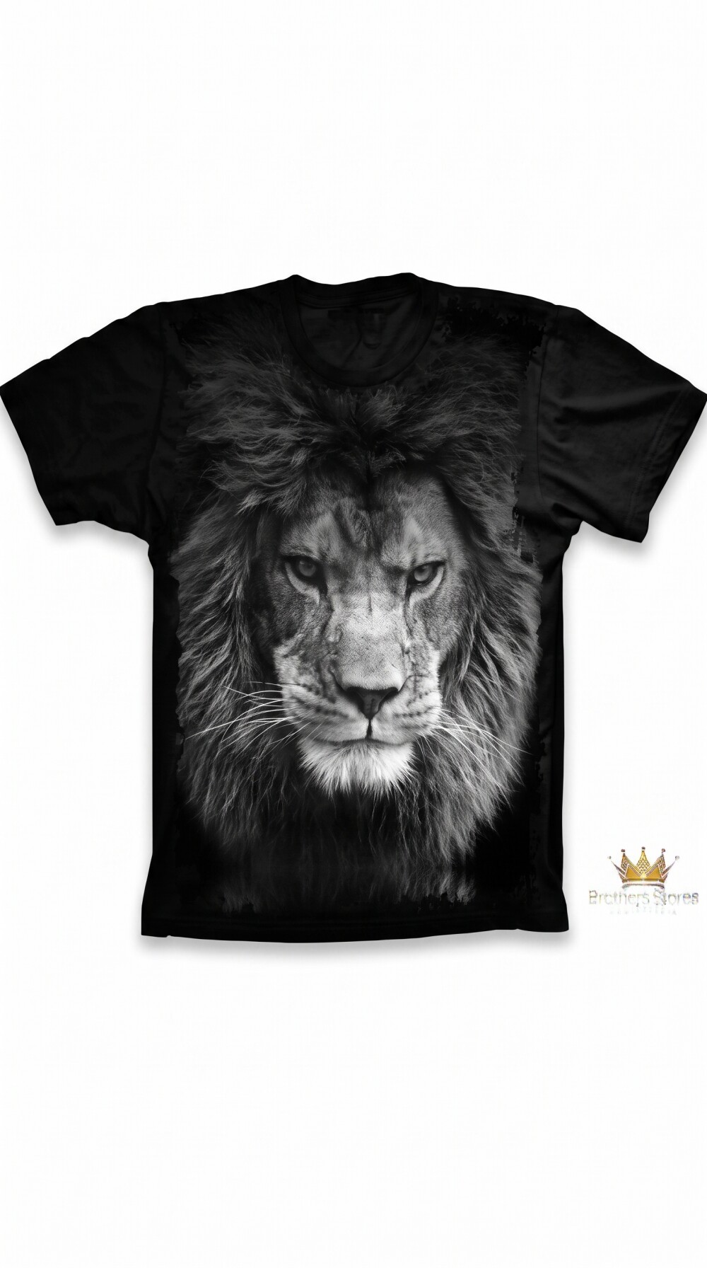 Camiseta Leão Negro S-358