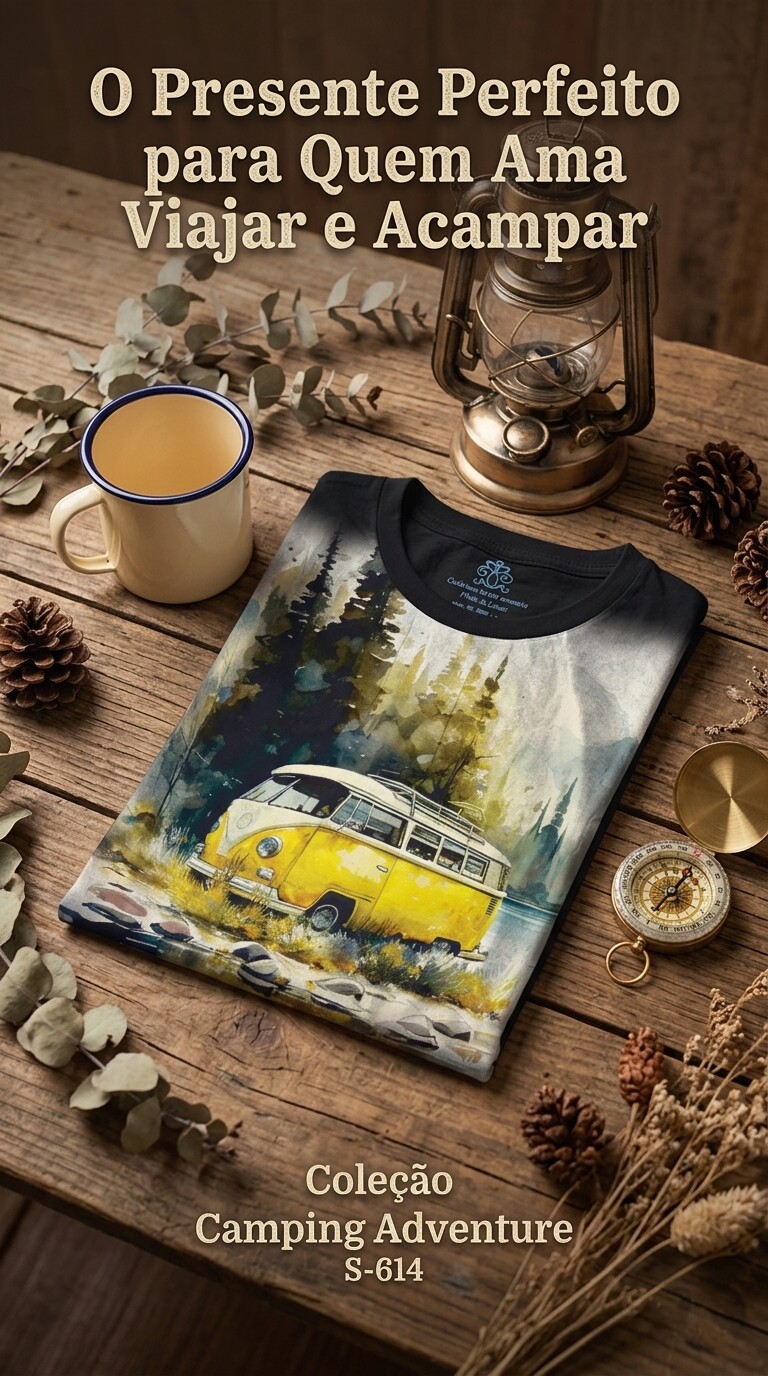 Volkswagen Kombi Camping Adventure Vintage S-614