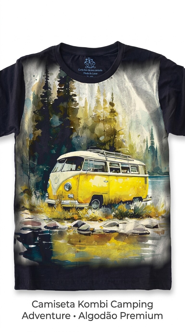 Volkswagen Kombi Camping Adventure Vintage S-614
