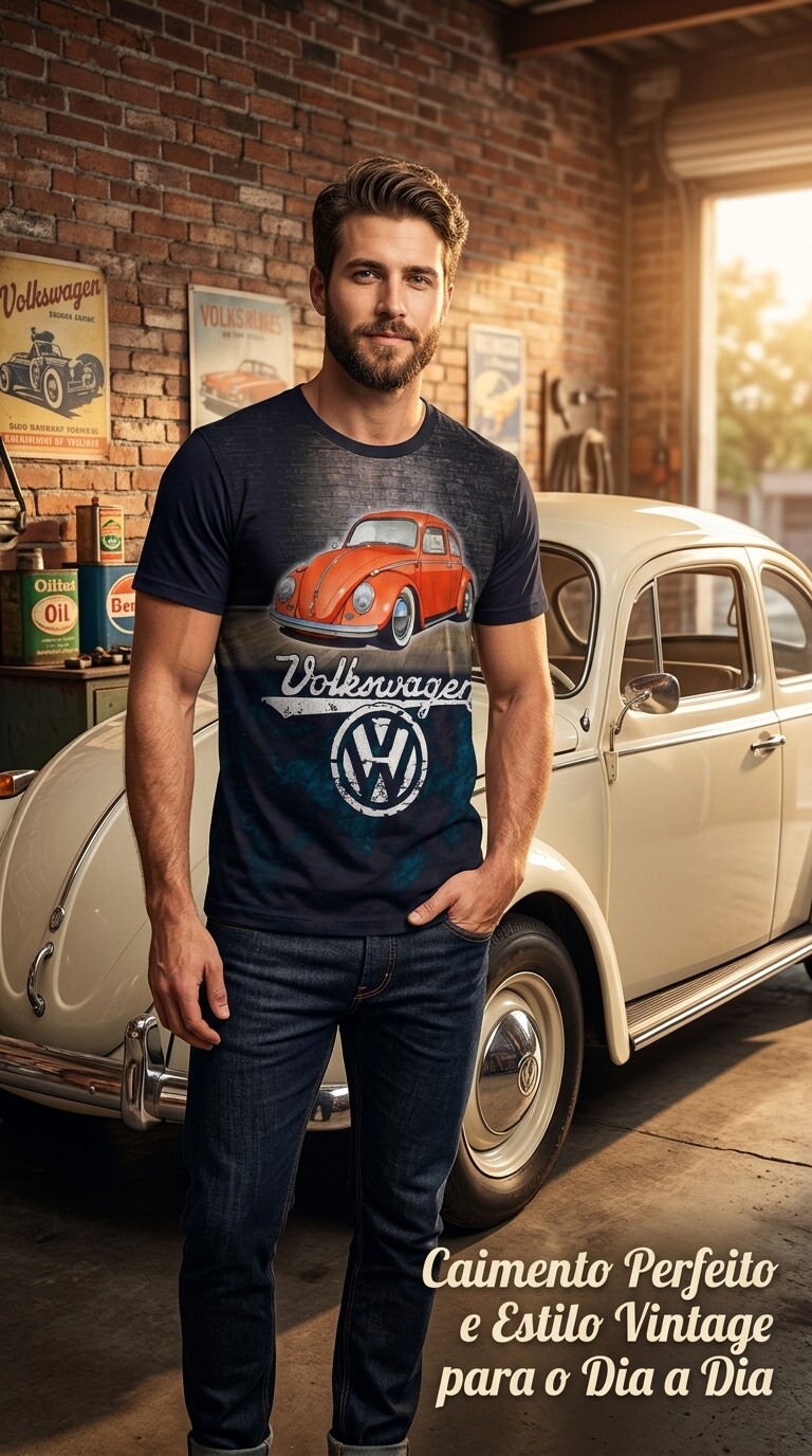 Volkswagen Fusca Clássico Vintage  S-608