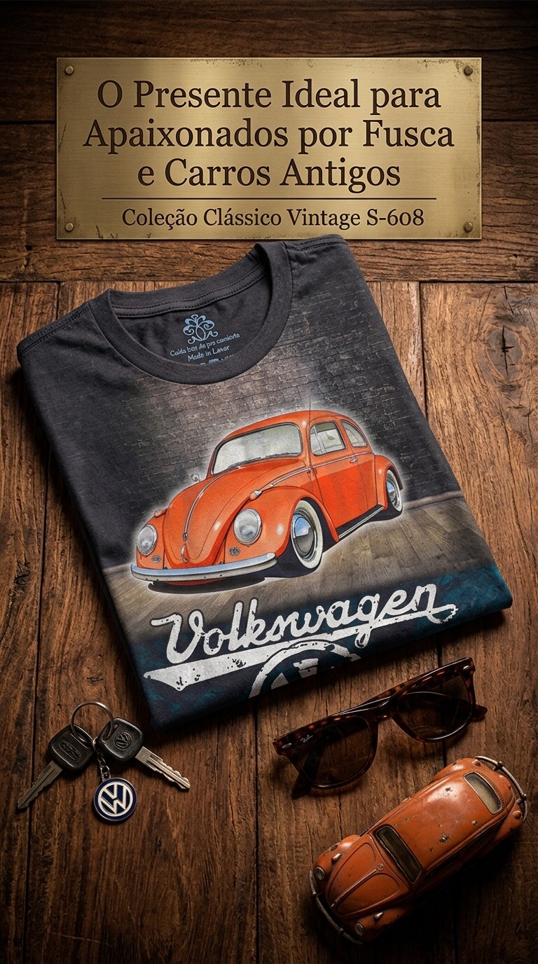 Volkswagen Fusca Clássico Vintage  S-608