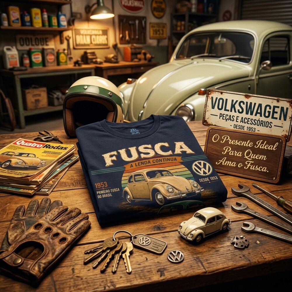 Camiseta Volkswagen Fusca Vintage S-708