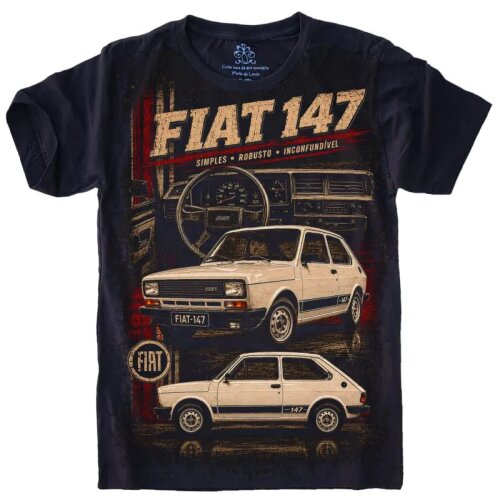 Camiseta Fiat 147 Vintage S-710