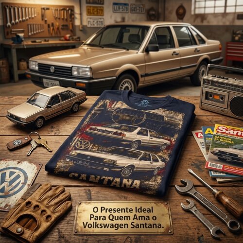 Camiseta Volkswagen Santana Vintage S-694