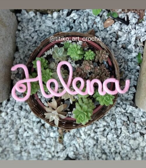 Enfeite de porta maternidade personalizado menina ou menino Helena