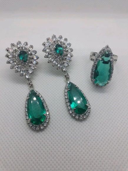 Conjunto Brinco e Anel