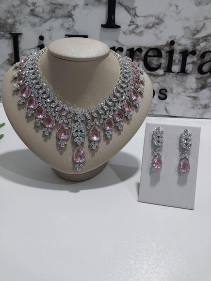 Conjunto Colar e Brinco