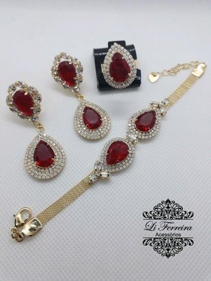 Conjunto Festa Ruby Fusion
