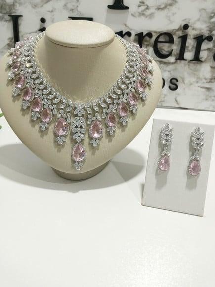 Conjunto Colar e Brinco