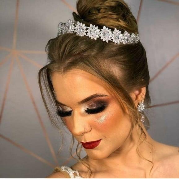 Coroa para Noiva de Zirconias