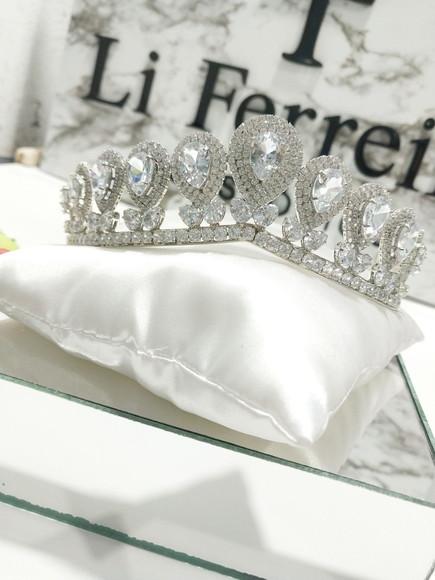 Coroa para Noivas Acessorio de Zirconia