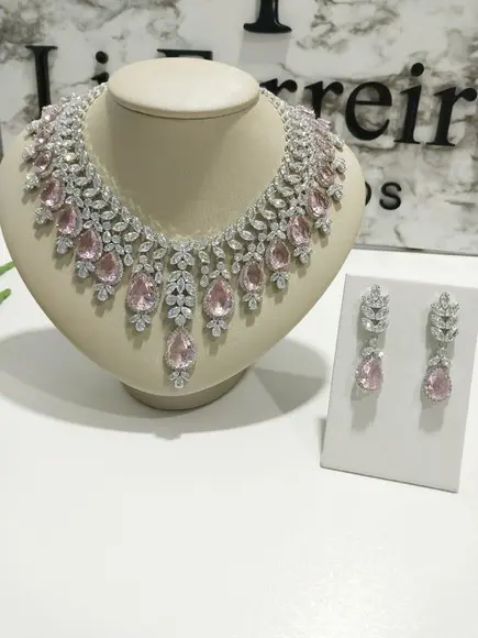 Conjunto Colar e Brinco