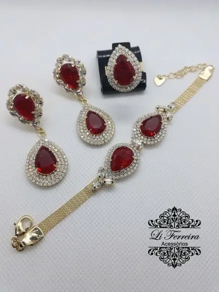 Conjunto Festa Ruby Fusion