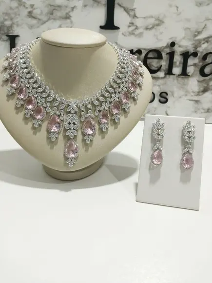 Conjunto Colar e Brinco