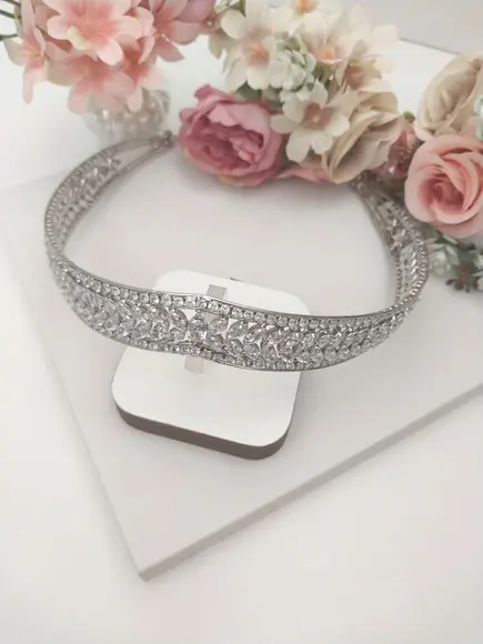 Coroa para Noiva de Zirconias
