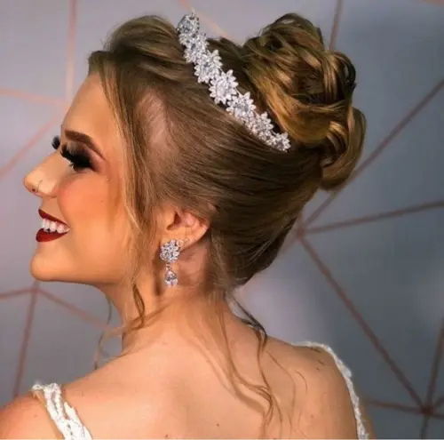 Coroa para Noiva de Zirconias