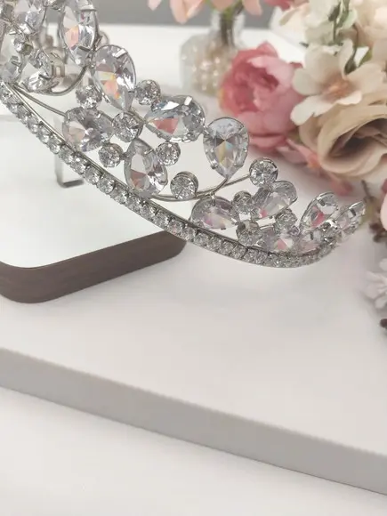 Coroa para Noivas Acessorio de Zirconia