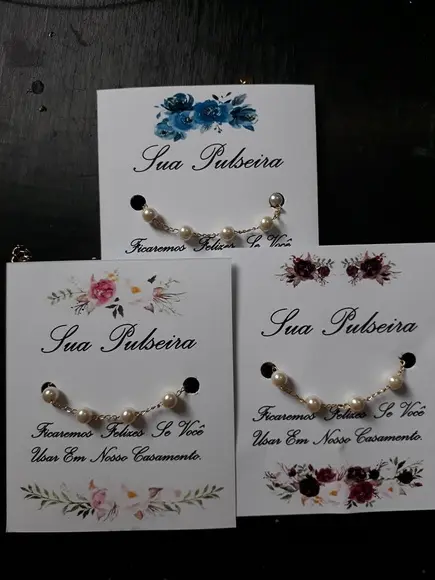 Pulseira para madrinhas