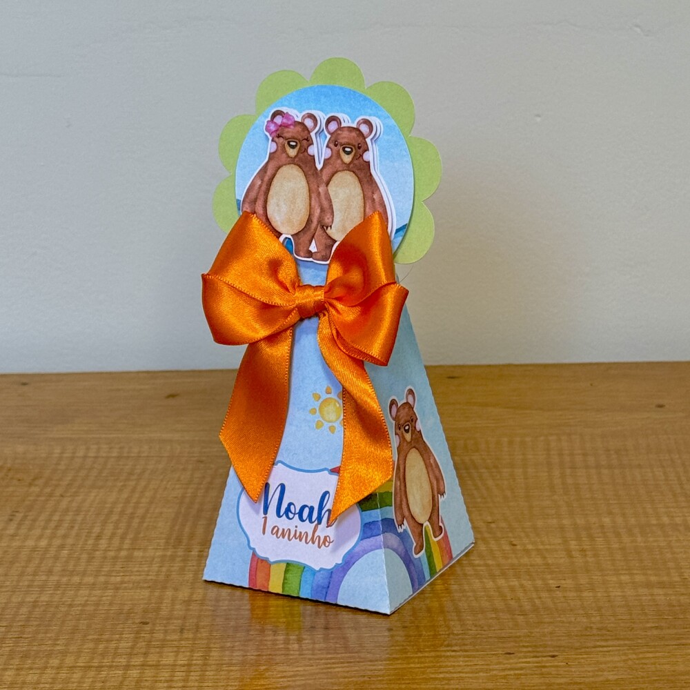 KIT FESTA PERSONALIZADO ARCA DE NOÉ MENINO (20 CAIXINHAS) - Cóp