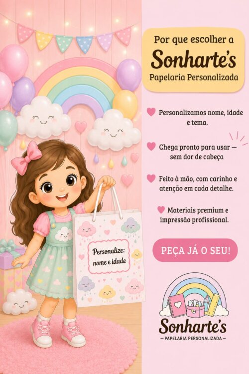 KIT FESTA PERSONALIZADO CEREJINHA (30 CAIXINHAS)